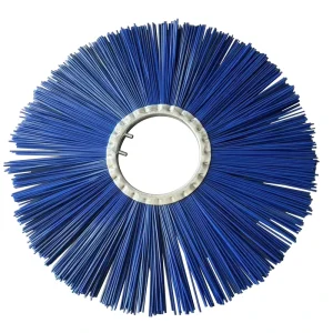 PP Steel Wires Mixed Ring Sweeper Wafer Brush Replacement Broom for Road Street Cleaning Equipment