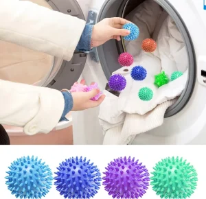 PVC Balls Fabric Softener Ball Dry Laundry Products Washing Ball