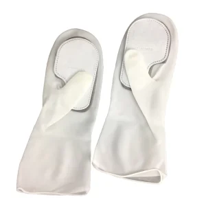 PVC Gloves with Exchangable Microfiber Pad for Pot Dish Wash Kitchen Household