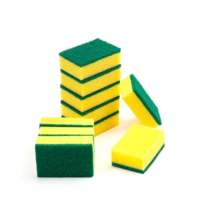 Pan Pot Washing Sponge High Density Kitchen Cleaning Sponge Scrub Sponges