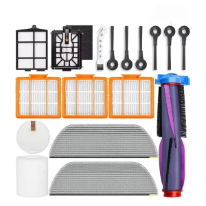 Parts Replacement Usage Hybrid Maintenance Set Roller Brush Side Brush Filter Mop Tool for Sharka RV2820ZEs Vacuum Cleaner