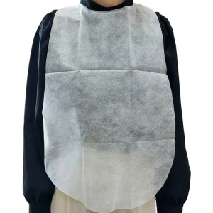 Personalized Adult Non Woven Apron logo Bibs Printed for Dining Restaurant Food Customer