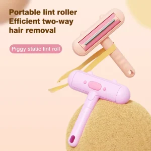 Pet Accessories Pet Hair Removal Lint Roller Brush Automatic Hair Cleaning Reusable Pet Lint Roller