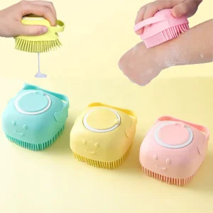 Pet Comb Pet Dog Shampoo Brush Finger Clean Remover Hair Brush Grooming Pet Shower Brush