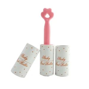 Pet Dog Cat Hair Remover Spiral Cut Furniture Animal Hair Sticky Lint Roller