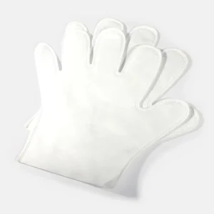 Pet Hair Lint Remover Disposable Gloves Nonwoven Dust Cleaning Mittens for Household Furniture and Car Interior Use