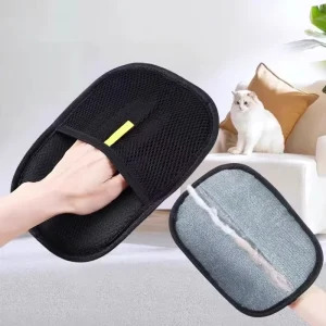 Pet Hair Removal Glove Cloth Stocked Washable Eco Friendly Dog Cat Lint Removal Tool