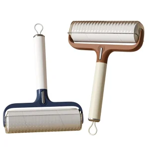 Pet Hair Remover Roller with Dust Cover Sticky Lint Brush for Clothes Furniture Lint Roller Pet Fur Hair Removal Roller