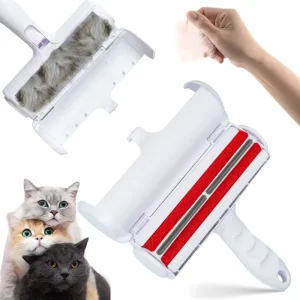 Pet Products Custom Self Cleaning Reusable Pet Fur Dog Hair Cat Hair Lint Roller Brush Pet Hair Remover