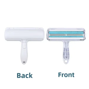 Pet Roller Lint Brush Auto Collection Sticky Hair Dual Direction De Hairing Plastic Material Blue Sofa Cleaner Pet Hair Removal