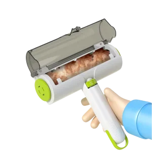 Pet Supplies Reusable ABS Plastic Dog Hair Remover Self Cleaning Lint Roller