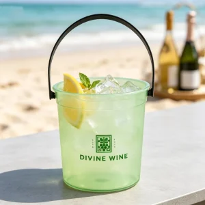 Plastic 32oz Rum Buckets Seashore Boardwalk Theme