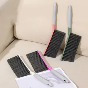 Plastic Bed Sweeping Brush Long Handle Waterproof Portable Sofa Carpet Dusting Nylon Bristle Manual