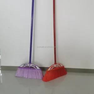Plastic Broom Eco Friendly Waterproof Durable Soft Bristles Portable for Indoor and Outdoor Floor Cleaning Brooms Dustpans Use