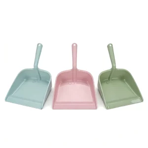 Plastic Broom and Dustpan Set Household Thickened Material Sturdy and Durable
