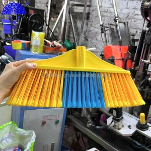 Plastic Broom with Handle Stick and Durable Broom Head for Household Dustpan Sweeping Export