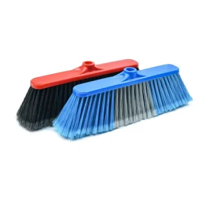 Plastic Brooms Stick and Pickers Synthetic Fiber Broom Machine Dustpan Set Cleaning Sweeping Bristle for Home