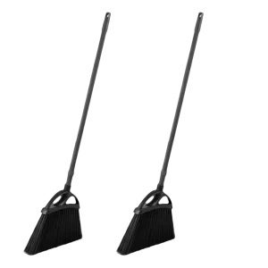 Plastic Brooms and Cleaning Brooms with Steel Handle PET Broom for Indoor Outdoor Use