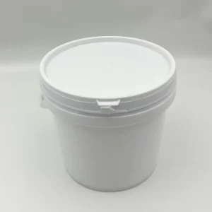 Plastic Buckets with Lids and Handle