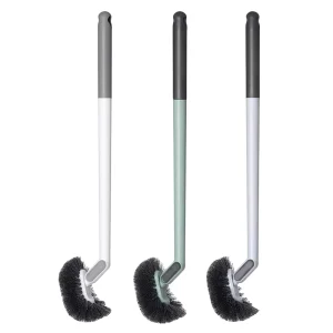 Plastic Curved Long Handle Toilet Brush Toilet Cleaning Multi-purpose Brush
