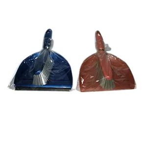 Plastic Dustpan with Brush