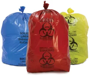 Plastic Extra Large Black OEM Outdoor Trash Bag Heavy Duty Bin Garbage Bags