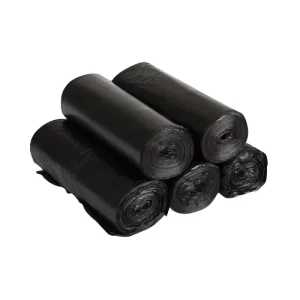 Plastic Flat Garbage Bags for Business Commercial Grade Durable Trash Bags for Office Store Public Use