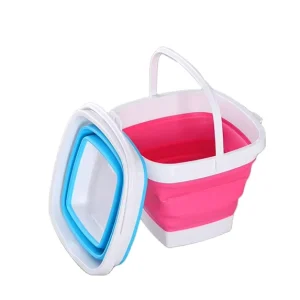 Plastic Folding Bucket Hanging Folding Bucket Portable Folding Bucket
