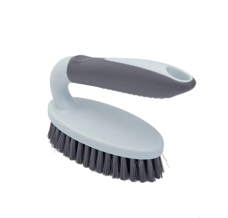 Plastic Hand Laundry Scrub Brush with Handle