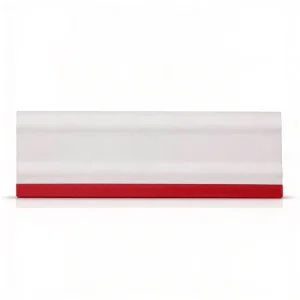 Plastic Handle Squeegee with 15cm Red Rubber Blade Car Wrap Wiper for Window Film Installation and Glass Cleaning