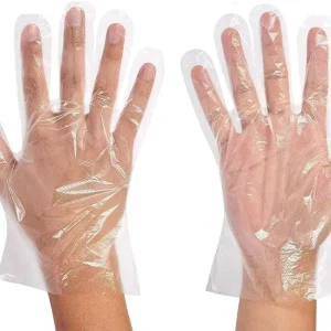 Plastic Household Food Grade Low Price Disposable PE Gloves