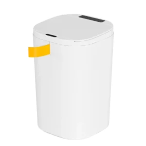 Plastic Light Energy Charging Smart Trash Can Inductive Control Big Cube Model Long Battery Life Touch Free Automatic Bin