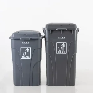 Plastic Outdoor Waste Bin Trash Can 120 L 240 L Outdoor Bin Big Size
