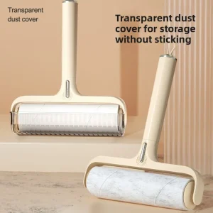 Plastic Roller Lint Remover Hair Remover Light Luxury Style Tear Off Paper Widened Design Pet Hair Removal K30