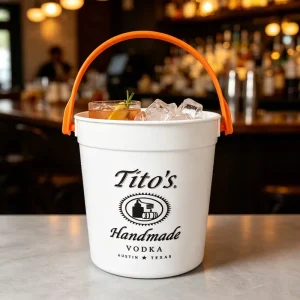 Plastic Rum Bucket 32 oz Summer Drink Bucket