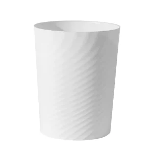 Plastic Small Trash Can Waste Bins Garbage Container Basket for Bathrooms Kitchens and Offices