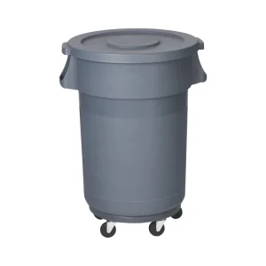 Plastic Trash Garbage Bin Cans 660 Liter Waste Rubbish Trash Bin with Wheels and Pedal