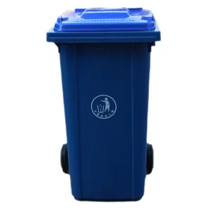 Plastic Wheelie Bin 240 Liter Garbage Containers Outdoor Recycling Trash Can Waste Bins with Pedal
