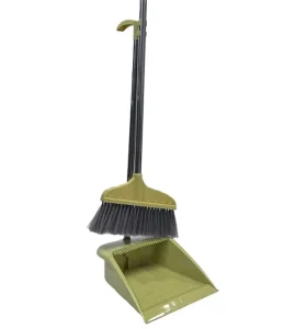 Plastics Broom and Dustpan Set 100/120/150cm With Bristle for Home Floor Cleaning Escobas Y Recogedores