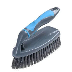 Pointed Professional PP Scrub Brush with Durable PET Bristles and Portable Handle for Kitchen and Industrial Cleaning Tasks