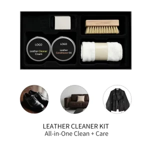 Polish Based Shoe Care Kit with Shoe Brush Leather Polish Private Label Leather Care Kit with OEM Available