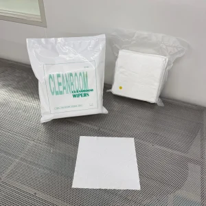 Polyester Cleanroom Wipes for Critical Environment Maintenance with High Absorbency and Low Lint Generation