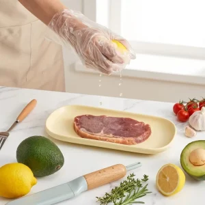 Polyethylene Kitchen Gloves Waterproof Food Grade Packed Disposable PE Household Gloves