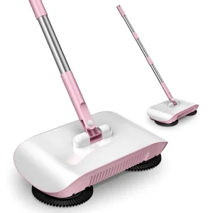 Popular Best selling Model X2 Brush Motor Hand Push Sweeper Hotel Car Use Household Broom Dustpan Integrated Set