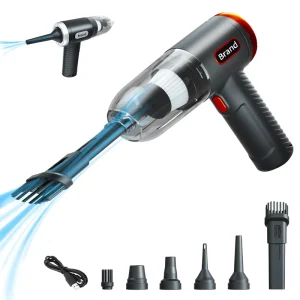 Portable Air Duster Wireless Vacuum Cleaner for Home Bed Dust Busters Cordless Rechargeable Handheld Car Vacuum Cleaner