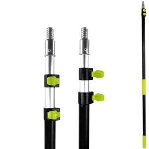 Portable Aluminum Alloy Telescopic Extension Pole for Paint Roller, Outdoor Use, Customizable Size & Color
