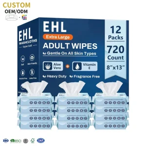 Portable Body Care Wipes Large Size Soft Wet Cloths Practical Disposable Towels For Elderly Daily Home Nursing Use
