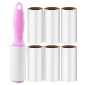 Portable Car Seat Clothes Cleaning Double Sided Pet Hair Removal Remover Lint Roller for Cats Dogs Hair