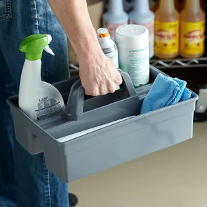 Portable Cleaning Tool Caddy Durable PP Plastic Cleaning Caddy Storage Buckets Portable Waterproof Cleaning Organizer Basnet