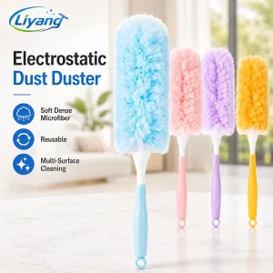 Portable Disposable Microfiber Duster Refills Compatible with Swiffer Duster for Home Cleaning